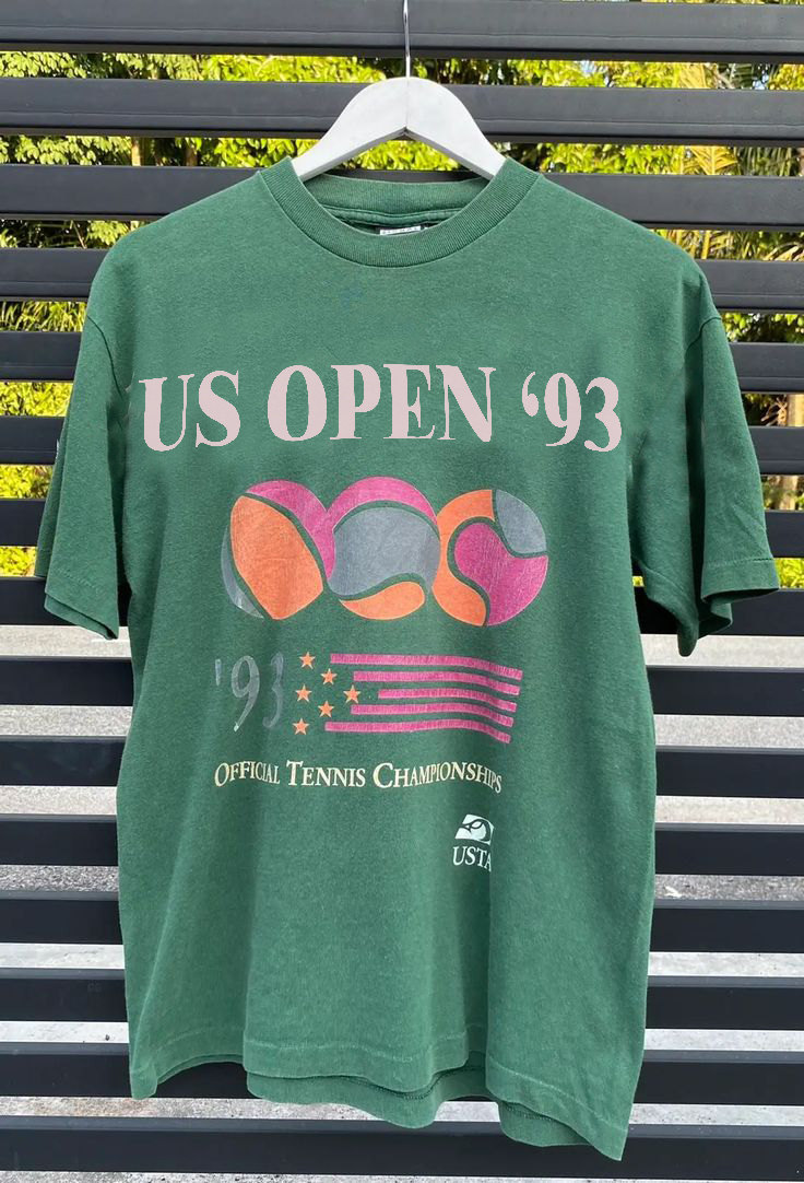 Vintage Us Open 93 Tennis Chamionships Shirt Outfit For Men And Women