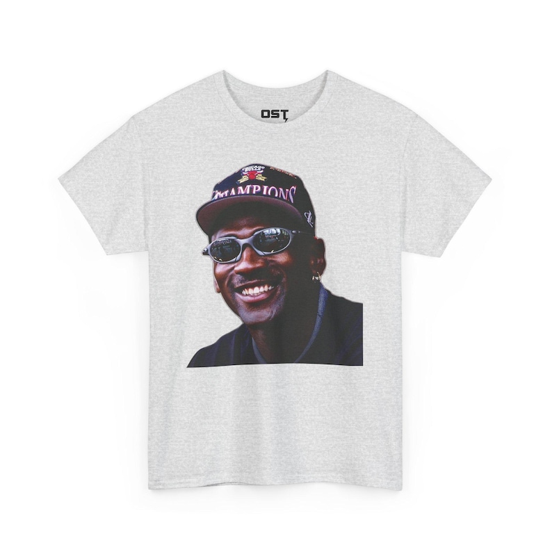 Michael Jordan Graphic Tee Retro Champion Vibe Unisex Heavy Cotton Tee, Vintage Style Shirt, Gift for Fans, Casual Wear, Sports Enthusiasts