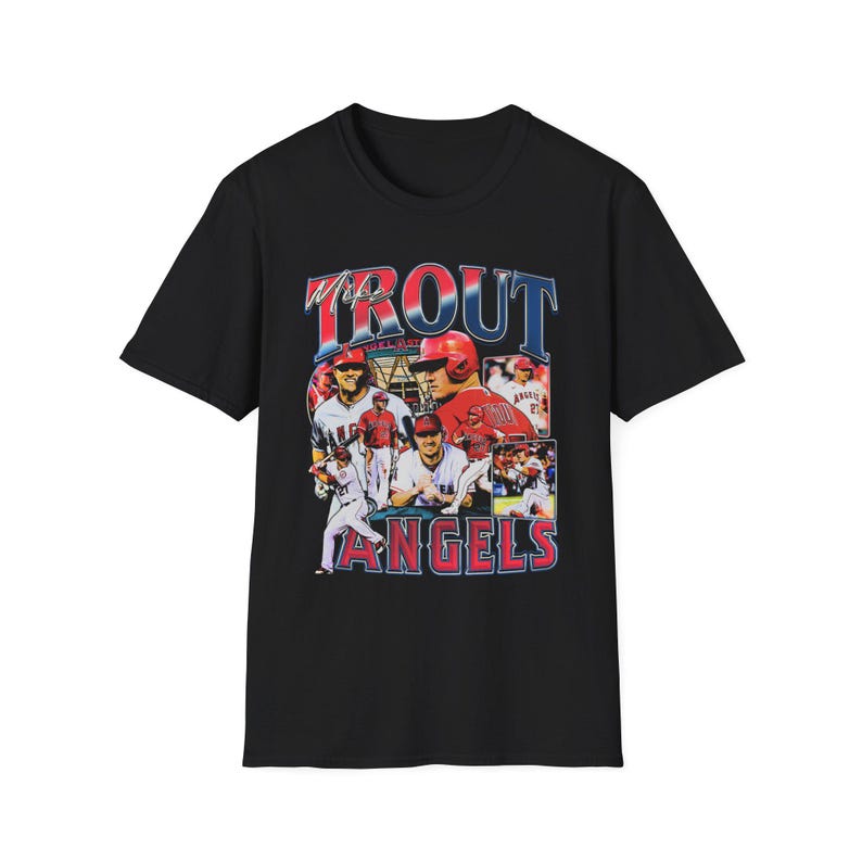 Limited Mike Trout Vintage T-Shirt, Gift For Woman and Man Unisex T-Shirt