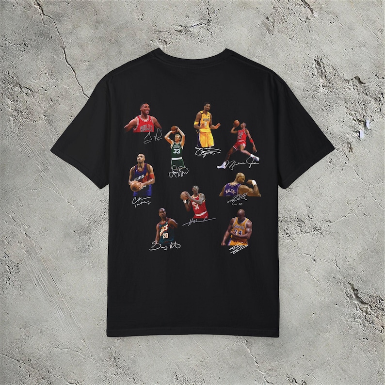 Unisex Vintage Basketball Legends T-Shirt Iconic Retro Style Tribute For Men And Women