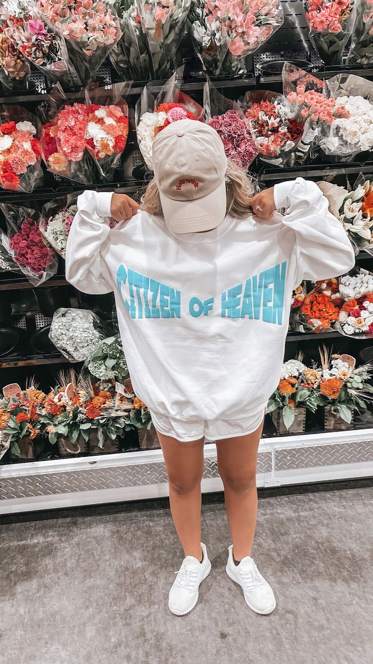 Citizen of Heaven Puff Print Crewneck