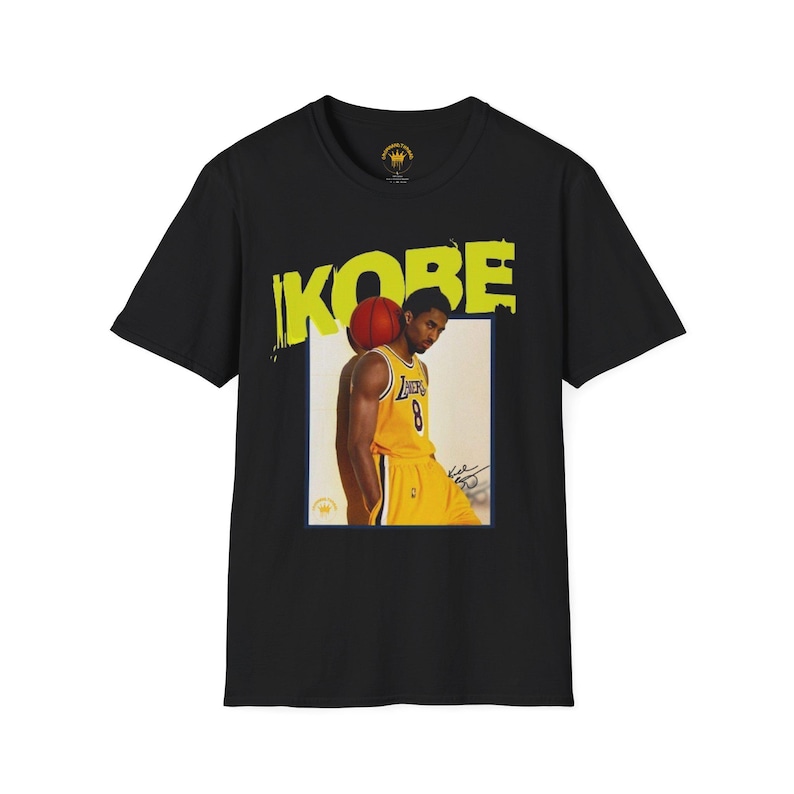 Kobe Bryant Basketball Modern Unisex CrownAndThread T-Shirt, Tee, Shirt, Top, Clothing, Sports Fan Apparel, Gift For Basketball Fan