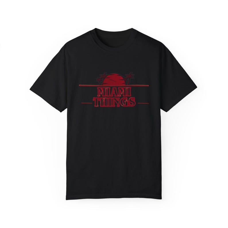 Miami Things T-Shirt - Retro Stranger Things Style