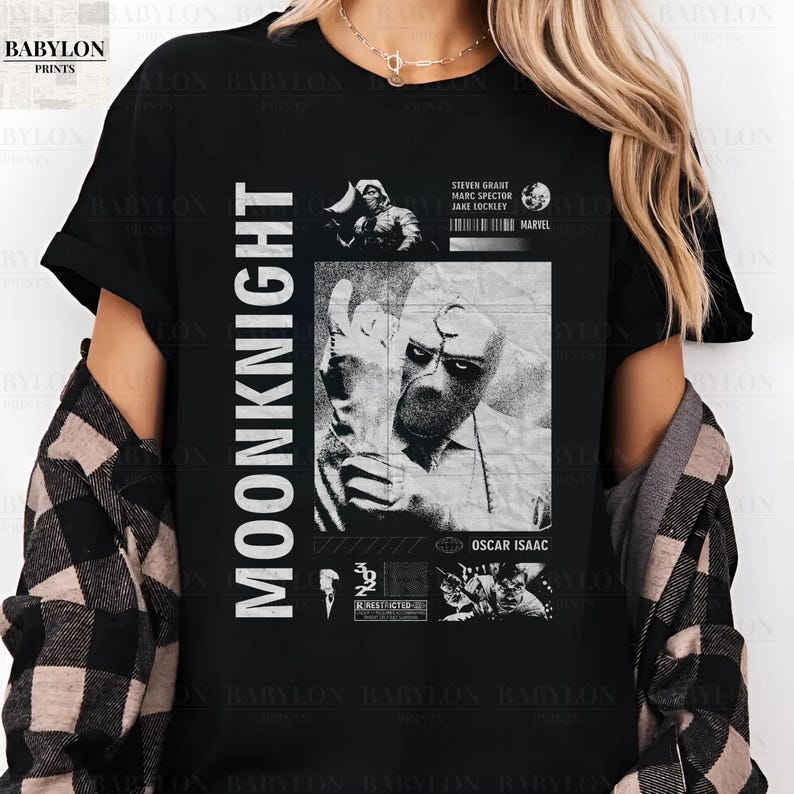 Marvel Moon Knight T Shirt Disneyland Family Matching Shirt Marvel Comic Shirt Disney World Shirt khonshu Shirt Oscar Isaac Shirt Disney Tee