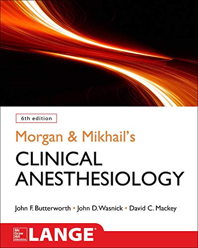 Morgan & Mikhail'S Clinical Anesthesiology (PDF Instant Download)
