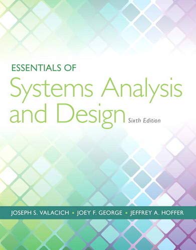 Essentials Of Systems Analysis & Design (PDF Instant Download)