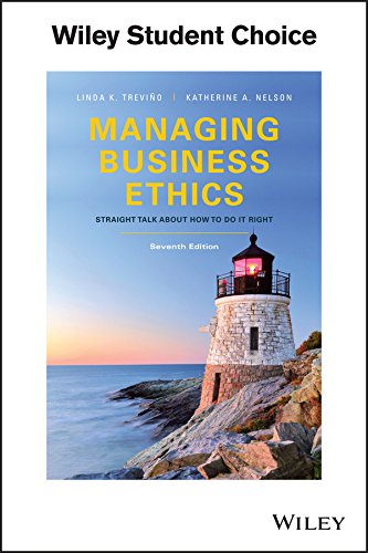 Managing Business Ethics Straight Talk About How To Do It Right (PDF Instant Download)