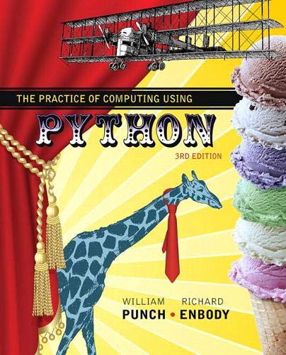 Practice Of Computing Using Python (PDF Instant Download)