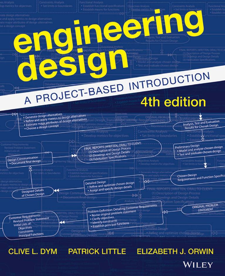 Engineering Design: A Project-Based Introduction 4th 4E