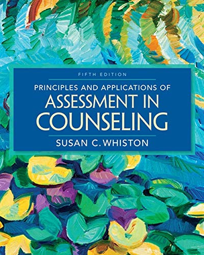 Principles and Application of Assessment in Counseling (PDF Instant Download)
