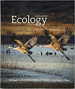 Ecology 4th Edition by William D. Bowman (PDF Instant Download)