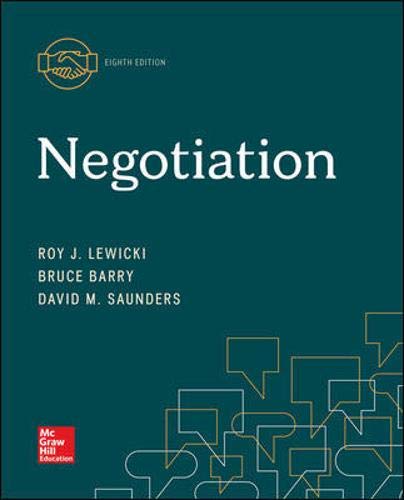 Negotiation (PDF Instant Download)