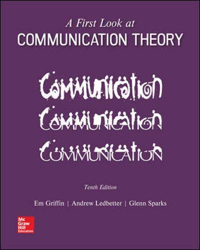 First Look At Communication Theory (PDF Instant Download)
