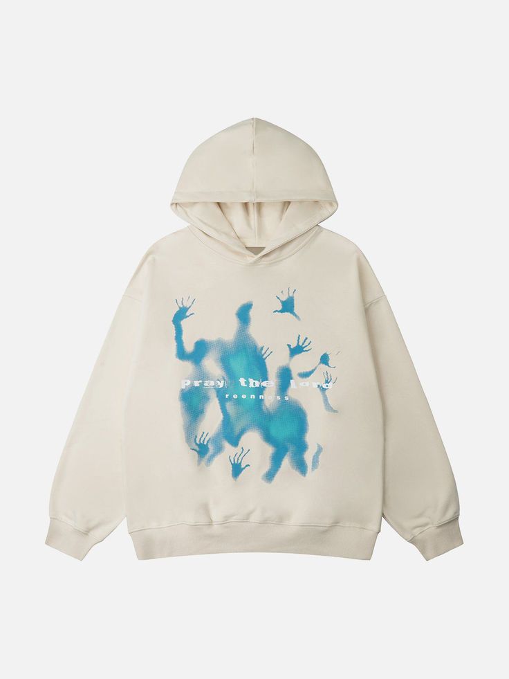 Aelfric Eden Abstraction Shadow Print Hoodie