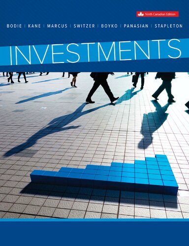 Investments, 9th Canadian Edition Zvi Bodie (PDF Instant Download)