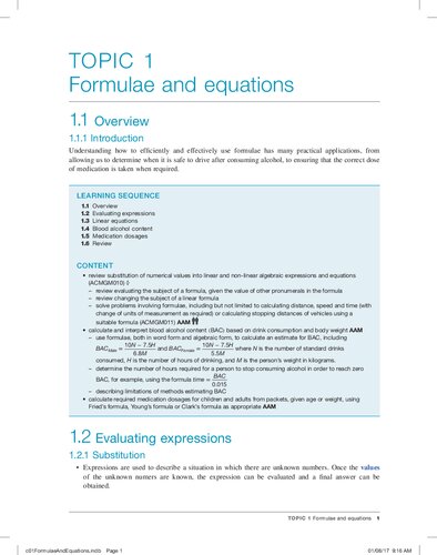 Jacaranda Maths Quest 11 Mathematics Standard 5E (PDF Instant Download)