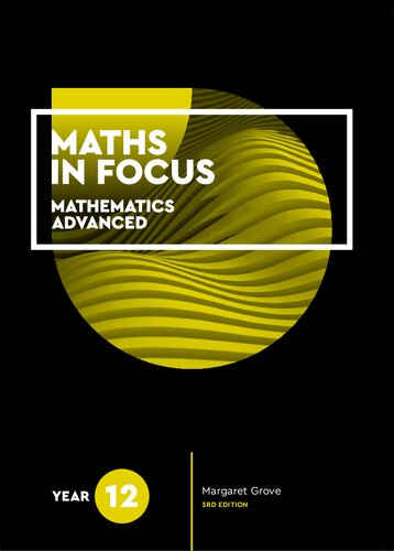 Maths in focus. Year 12 : mathematics advanced (PDF Instant Download)