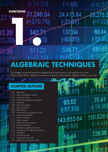 Maths in Focus: Year 11 Mathematics Advanced (PDF Instant Download)