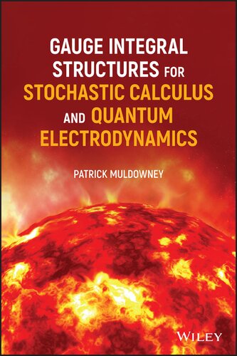 Gauge Integral Structures for Stochastic Calculus and Quantum Electrodynamics (PDF Instant Download)