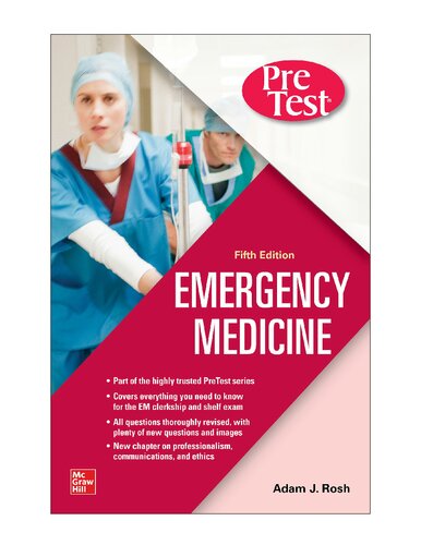 PreTest Emergency Medicine, Fifth Edition (PDF Instant Download)