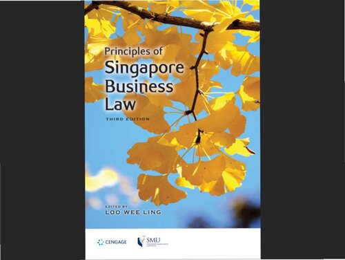 Principles of Singapore Business Law (PDF Instant Download)