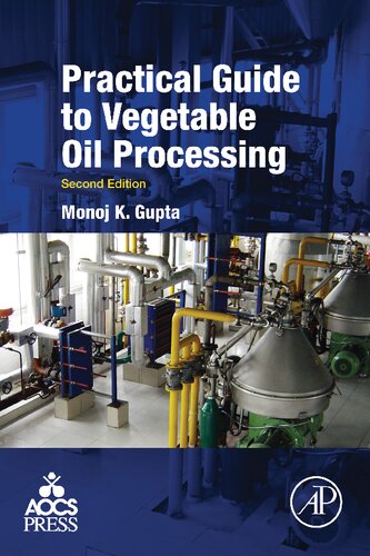 Practical Guide to Vegetable Oil Processing (PDF Instant Download)