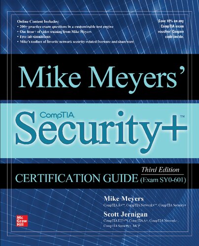 Mike Meyers' CompTIA Security+ Certification Guide, Third Edition (Exam SY0-601) (PDF Instant Download)