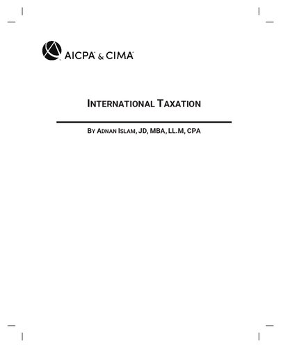 International Taxation (AICPA) (PDF Instant Download)
