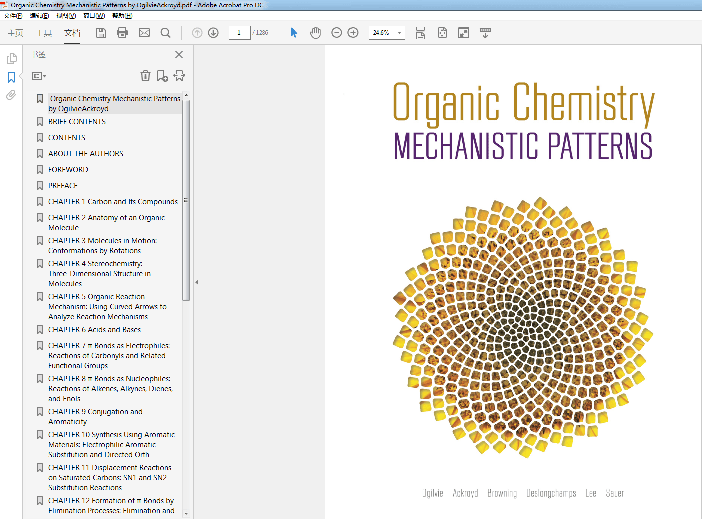 Organic Chemistry Mechanistic Patterns by OgilvieAckroyd (PDF Instant Download)