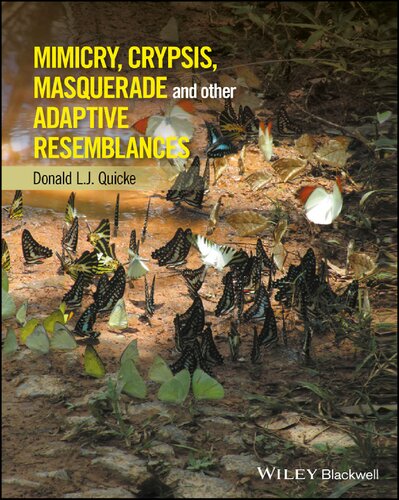 Mimicry, Crypsis, Masquerade and other Adaptive Resemblances (PDF Instant Download)