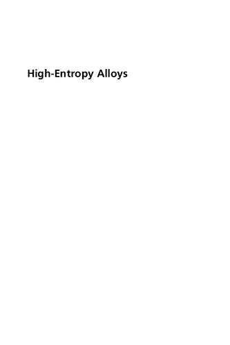High-Entropy Alloys (PDF Instant Download)