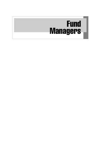 Fund Managers: The Complete Guide (PDF Instant Download)