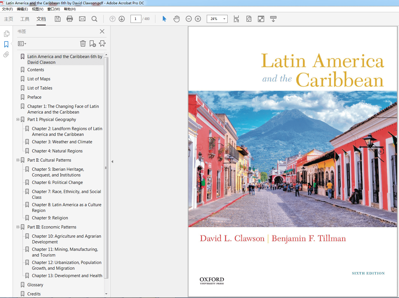Latin America and the Caribbean 6th Edition by David L. Clawson (PDF Instant Download)