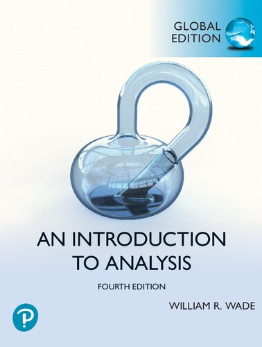 Intro to Analysis (Classic Version), Global Edition (PDF Instant Download)