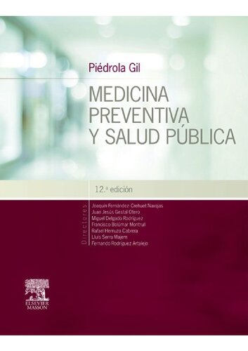 Piédrola Gil. Medicina preventiva y salud pública (PDF Instant Download)
