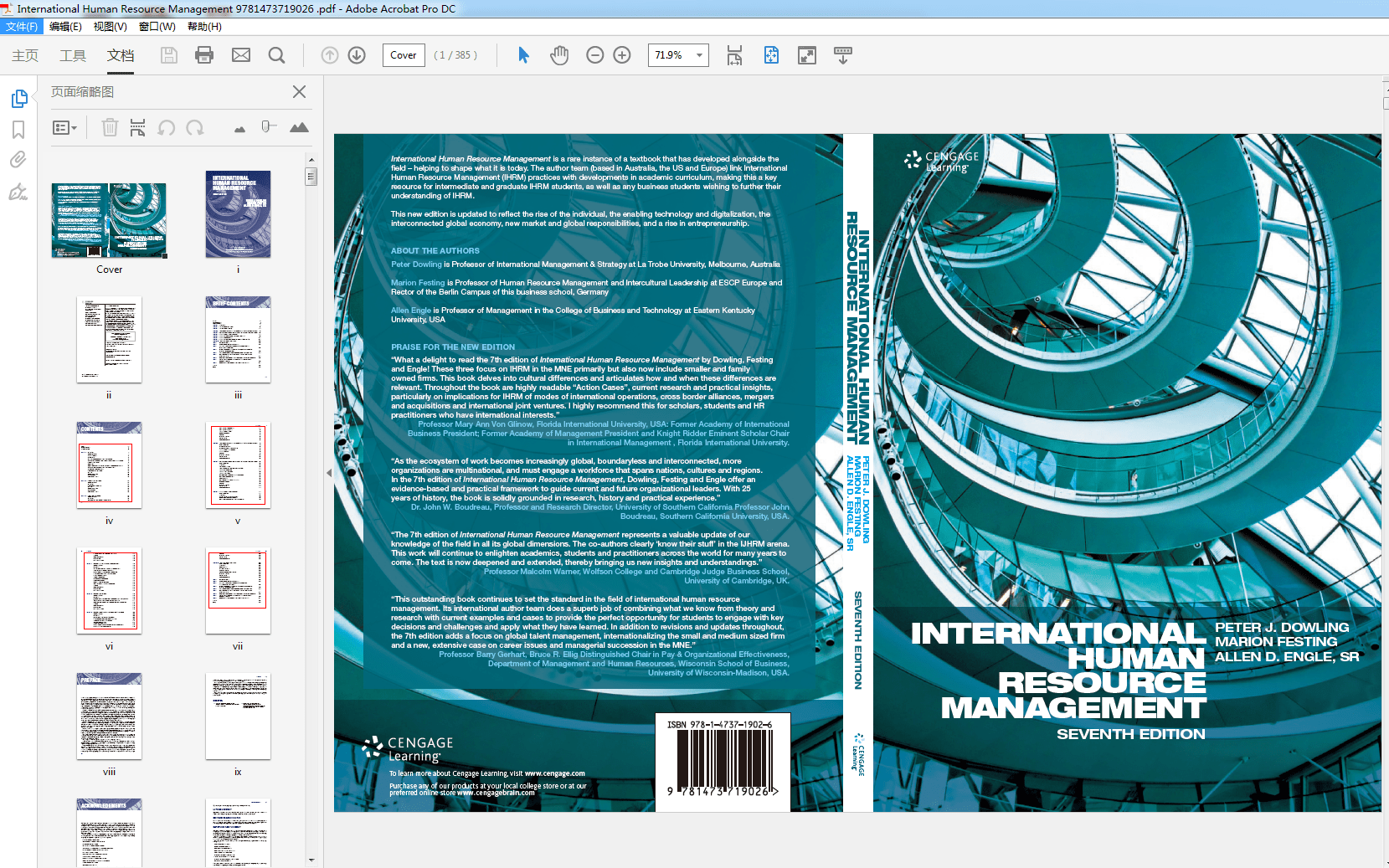 International Human Resource Management 7th (PDF Instant Download)