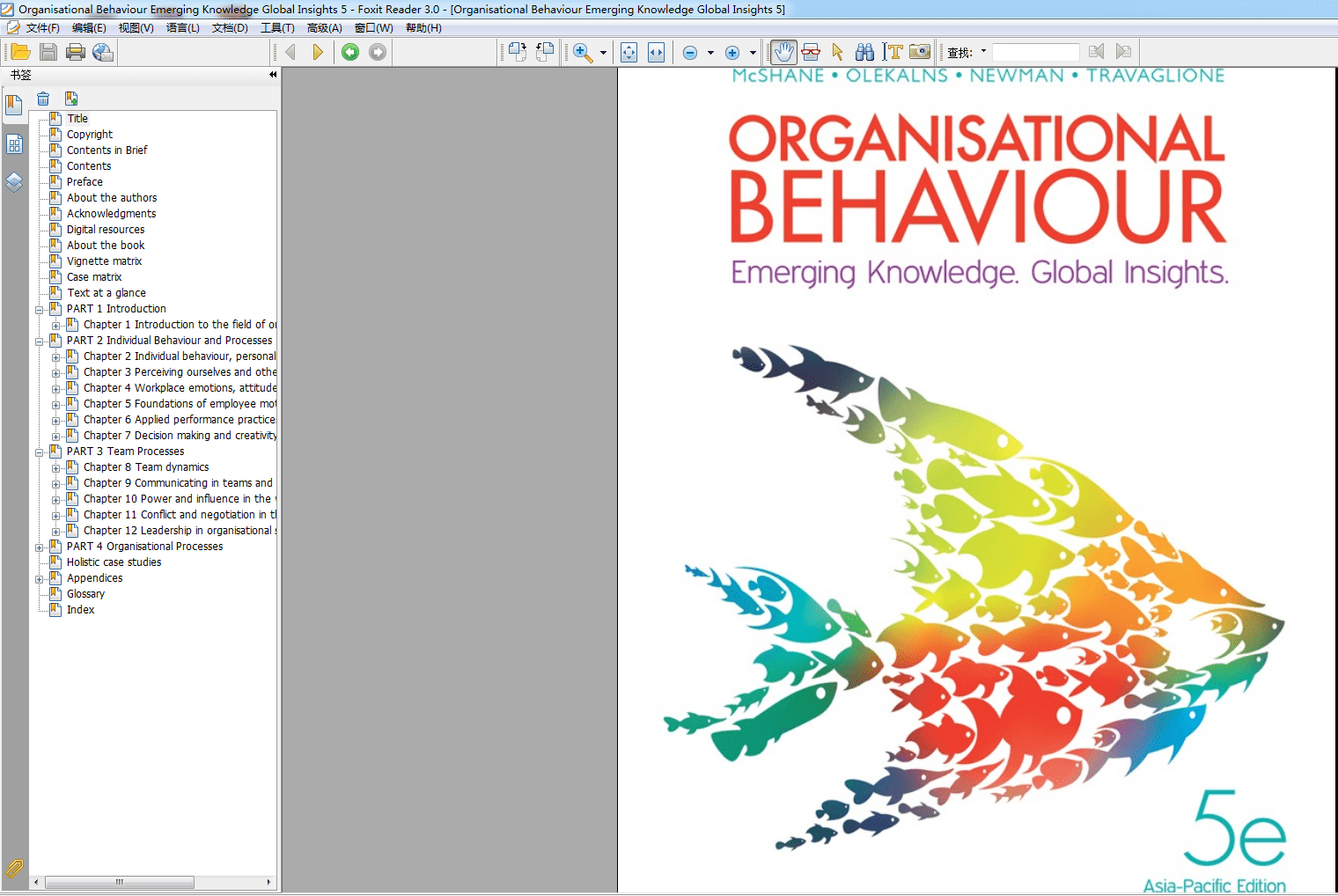 Organisational Behaviour Emerging Knowledge Global Insights 5th (PDF Instant Download)