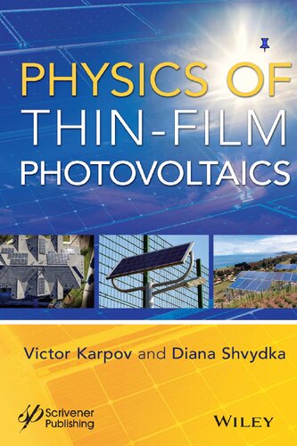 Physics of Thin-Film Photovoltaics (PDF Instant Download)