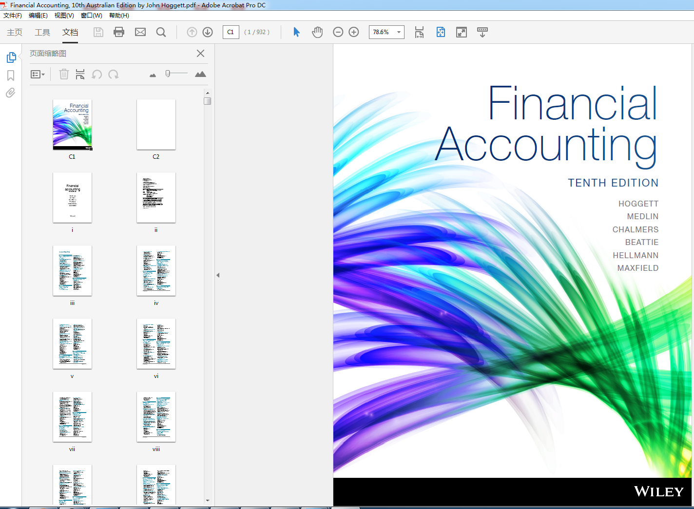 Financial Accounting 10th Australian Edition (PDF Instant Download)