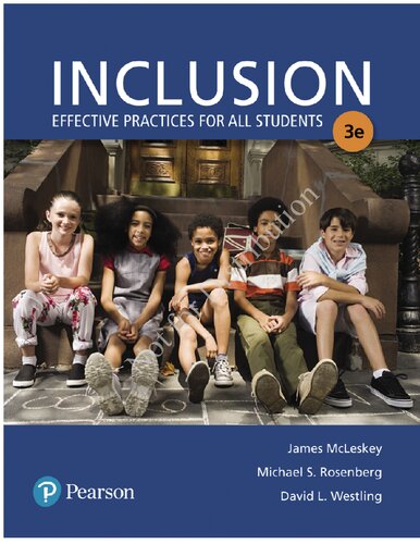 Inclusion: Effective Practices for All Students (PDF Instant Download)
