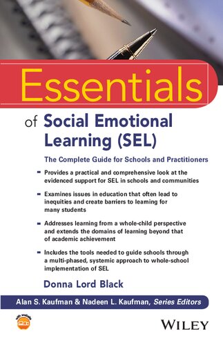 Essentials of Social Emotional Learning (SEL): The Complete Guide for Schools and Practitioners (PDF Instant Download)
