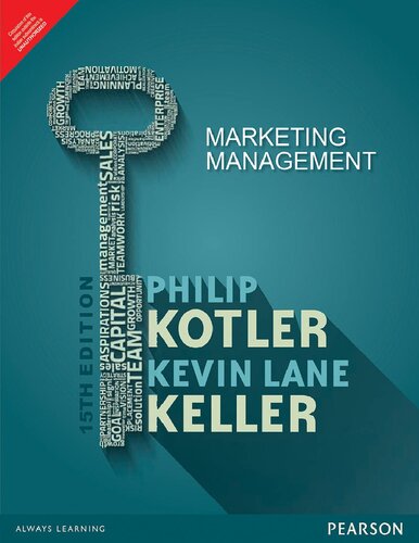 Marketing Management,Fifteenth edition (PDF Instant Download)