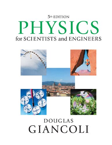 Physics for Scientists & Engineers 5th 5E Douglas (PDF Instant Download)