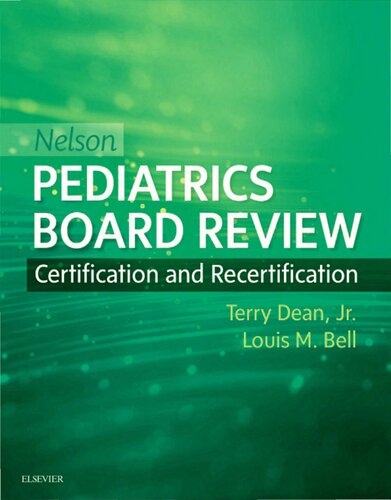 Nelson Pediatrics Board Review: Certification and Recertification (PDF Instant Download)