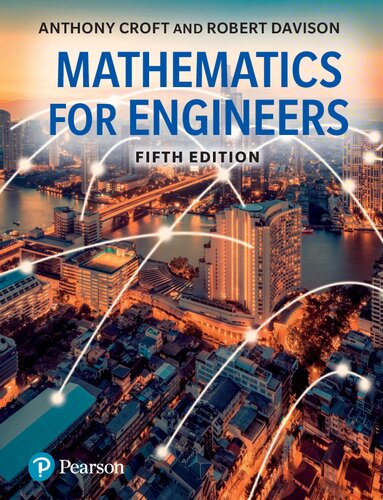 Mathematics for engineers (PDF Instant Download)