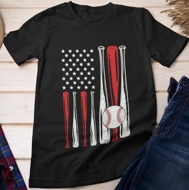 Baseball Shirt, Baseball American Flag T-shirt, Baseball Bats and Ball Shirt, Sports Baseball Lovers Shirt, Baseball Fans Women Men ShirtBaseball Shirt, Baseball American Flag T-shirt, Baseball Bats and Ball Shirt, Sports Baseball Lovers Shirt, Baseball Fans Women Men Shirt