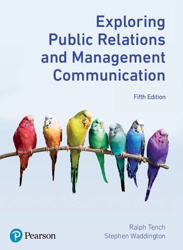 Exploring Public Relations and Management Communication, 5th Edition (PDF Instant Download)