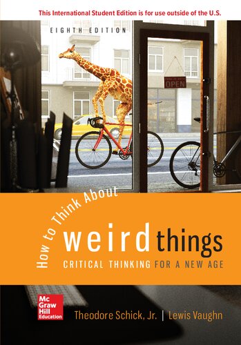 How to Think About Weird Things: Critical Thinking for a New Age (PDF Instant Download)