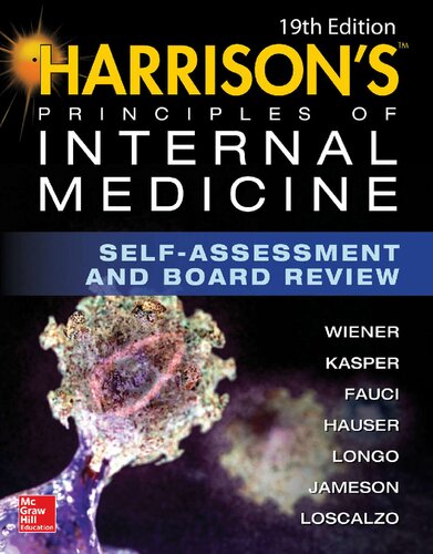 Harrison's Principles of Internal Medicine Self-Assessment and Board Review, 19th Edition (PDF Instant Download)