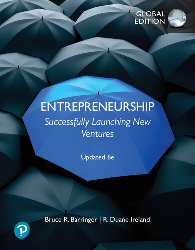 Entrepreneurship: Successfully Launching New Ventures (What's New in Management) (PDF Instant Download)